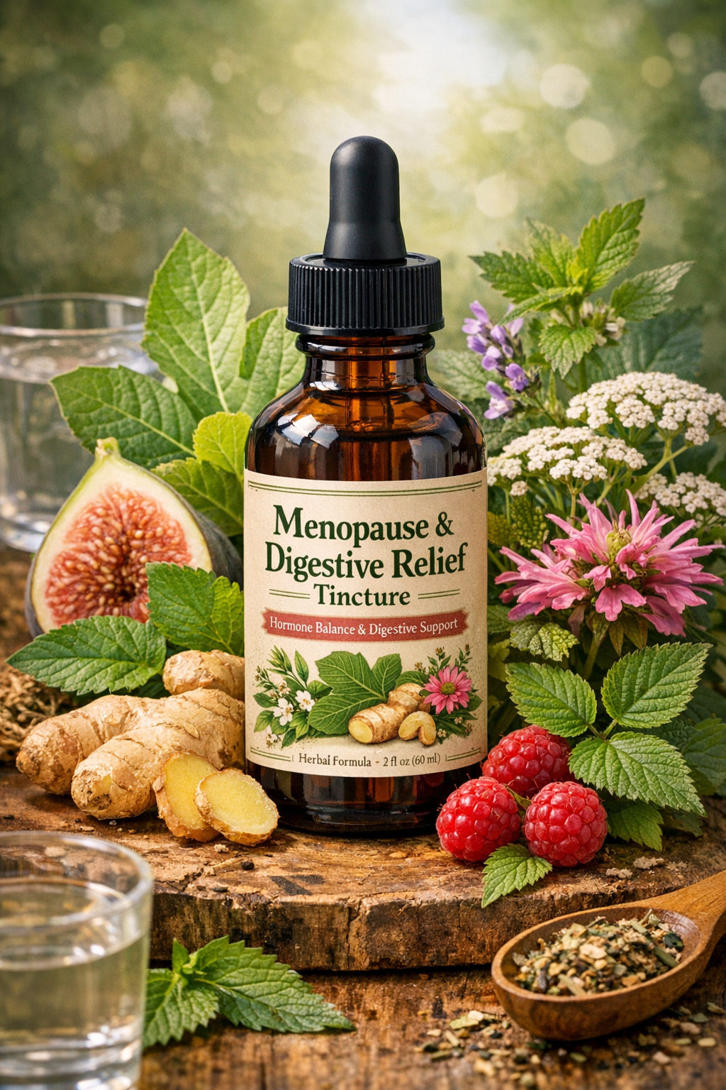 MENOPAUSE & DIGESTIVE RELIEF TINCTURE (pre order july)