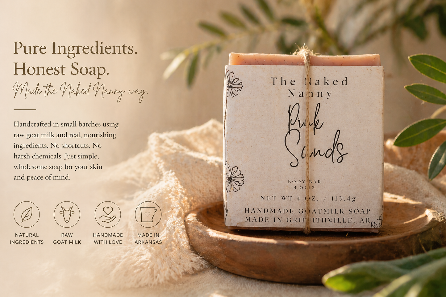 Pink Sands Goatmilk Soap Bar