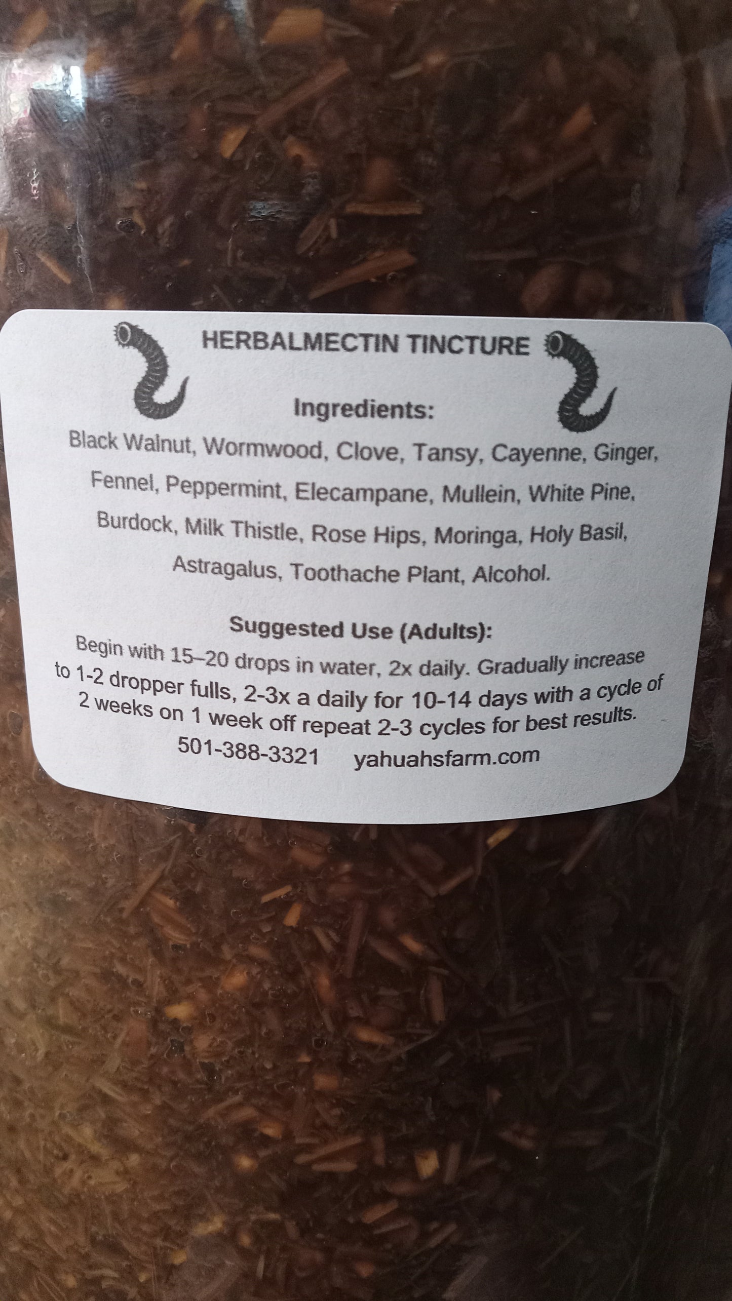 HERBALMECTIN TINCTURE (Preorder) July-Aug