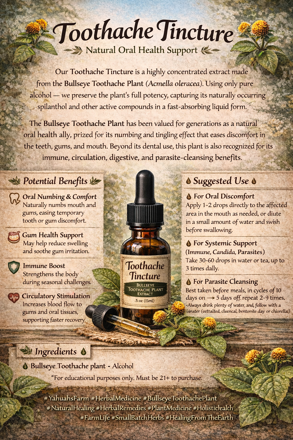 TOOTHACHE TINCTURE