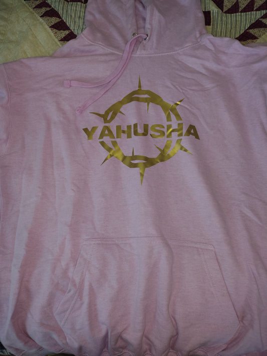Yahusha Hoodie - Gold Logo