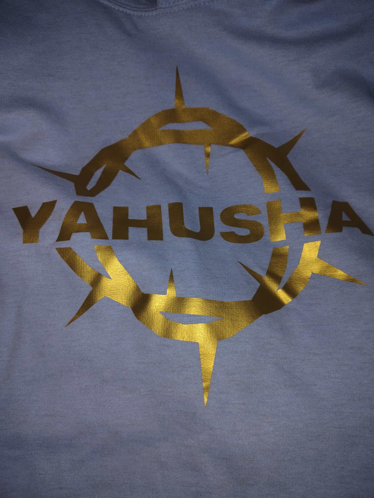 Yahusha Hoodie - Gold Logo