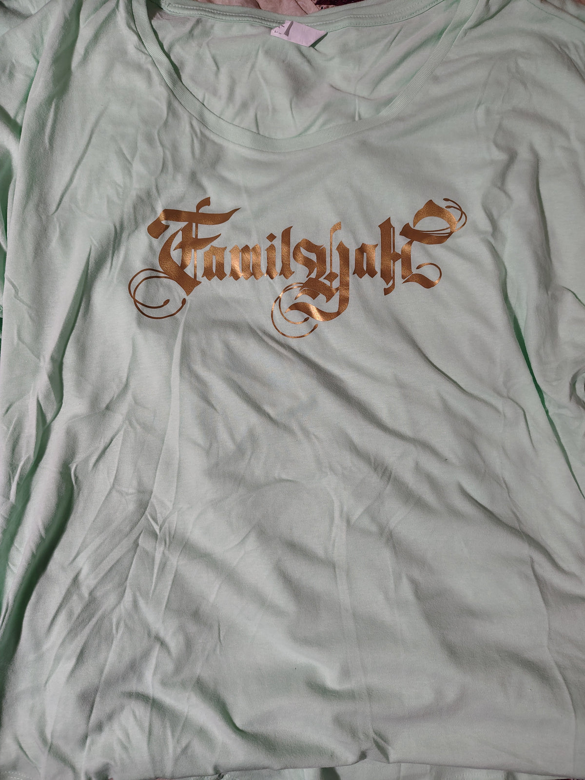 FamilYah T-Shirt - Gold Lettering