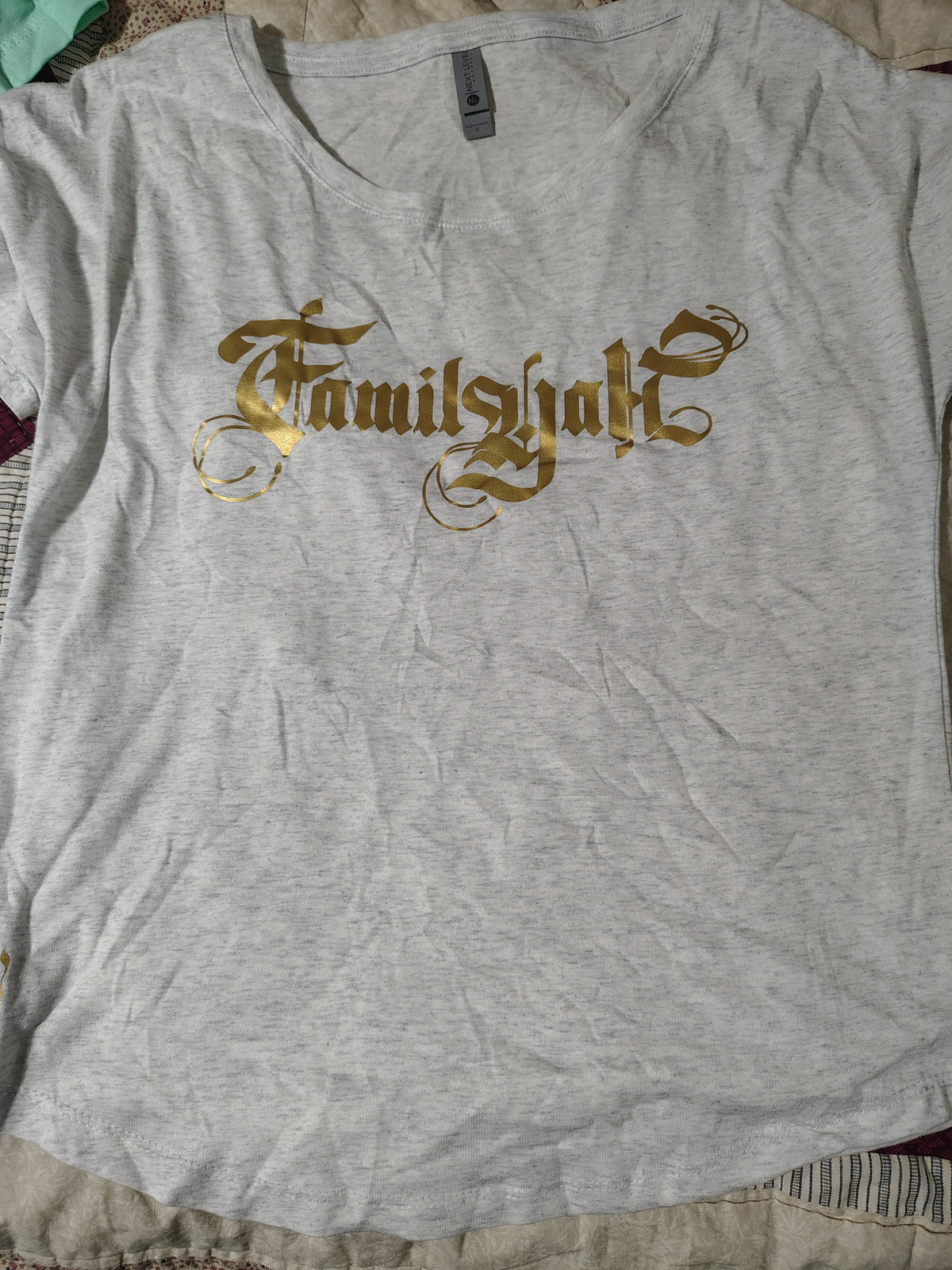 FamilYah T-Shirt - Gold Lettering