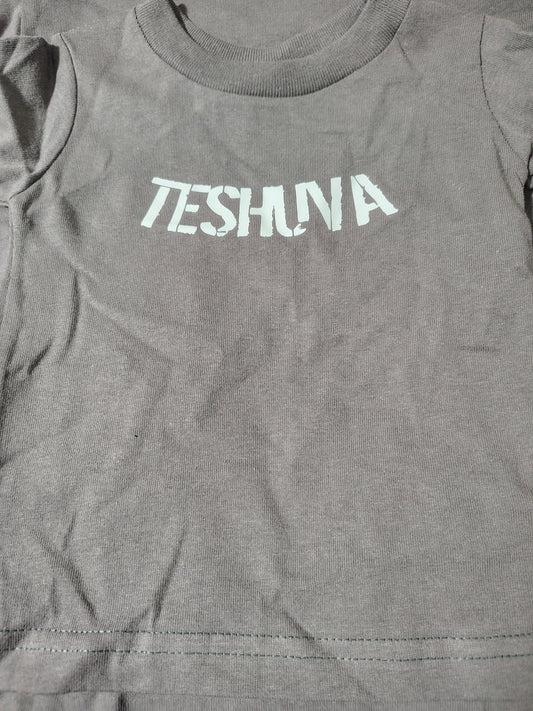 TESHUA Kids T-Shirt - Charcoal Gray