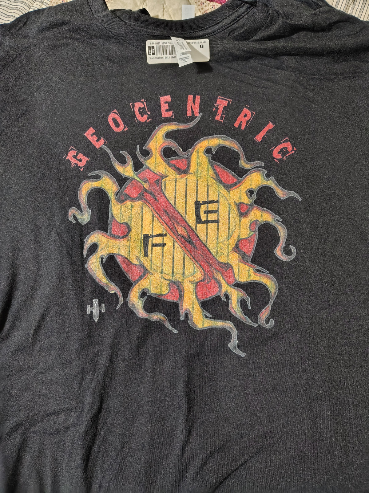 Geocentric T-Shirt - Black Heather