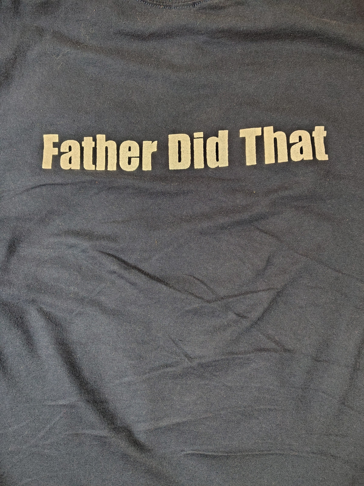 (PRE-ORDER) Father Did That T-Shirt - Navy, Yahuah's Farm Design