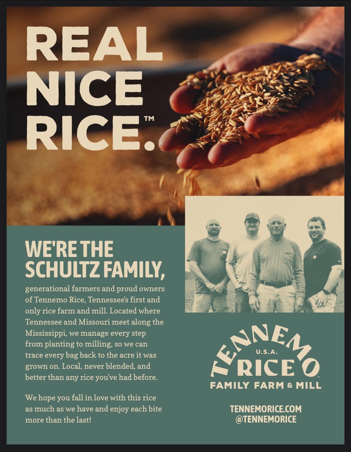 Tennemo Rice — 2.5 lb Bags