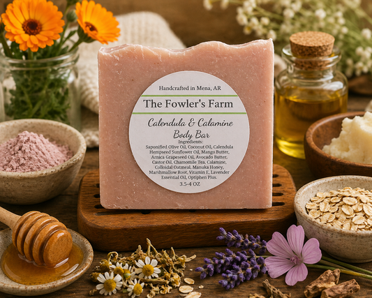 Calendula & Calamine Body Bar