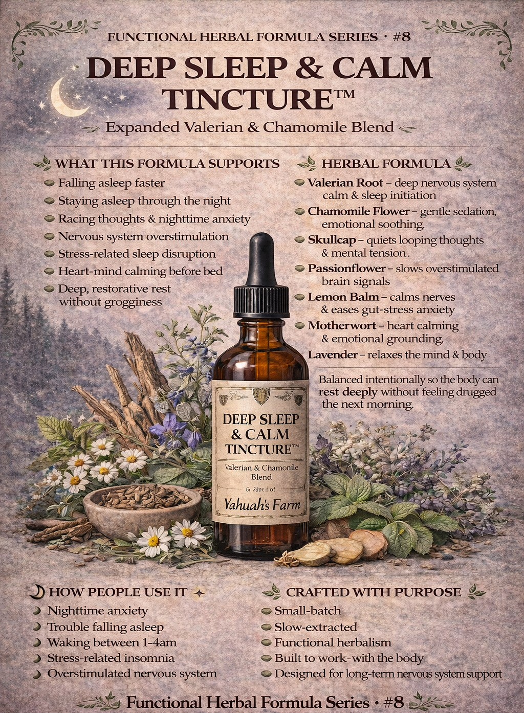 DEEP SLEEP & CALMING TINCTURE