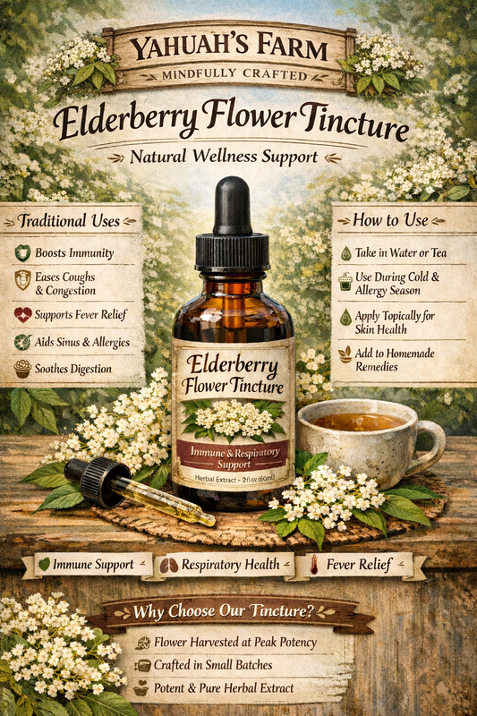 ELDERBERRY FLOWER TINCTURE