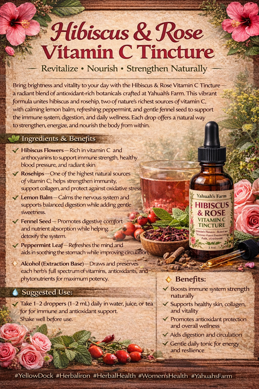 HIBISCUS & ROSE VITAMIN C TINCTURE