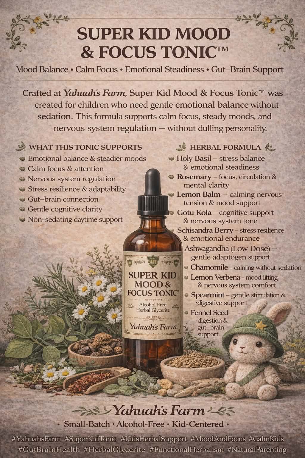 SUPER KID MOOD & FOCUS TONIC (pre_order)