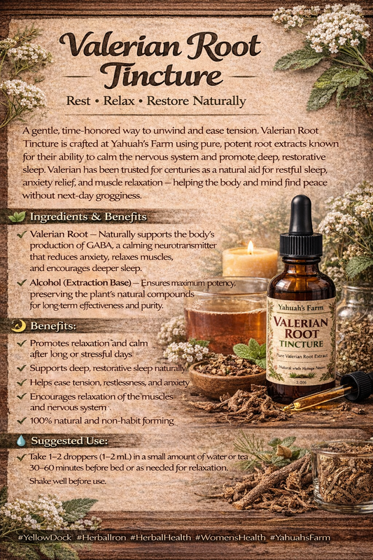 VALERIAN ROOT TINCTURE