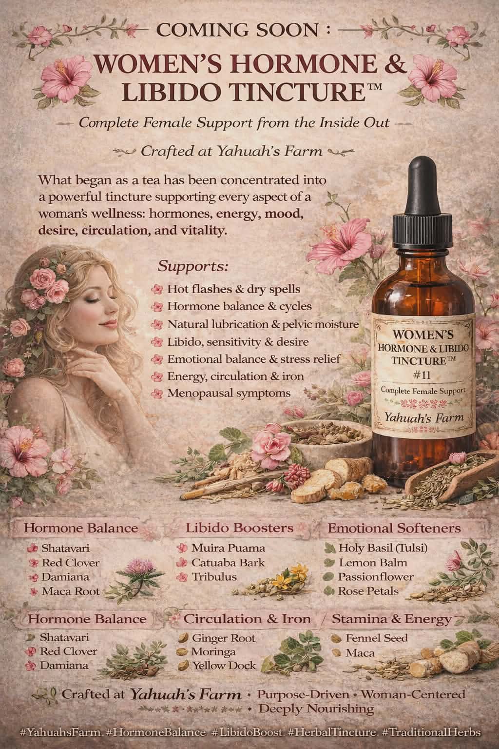 WOMEN’S HORMONE & LIBIDO TINCTURE
