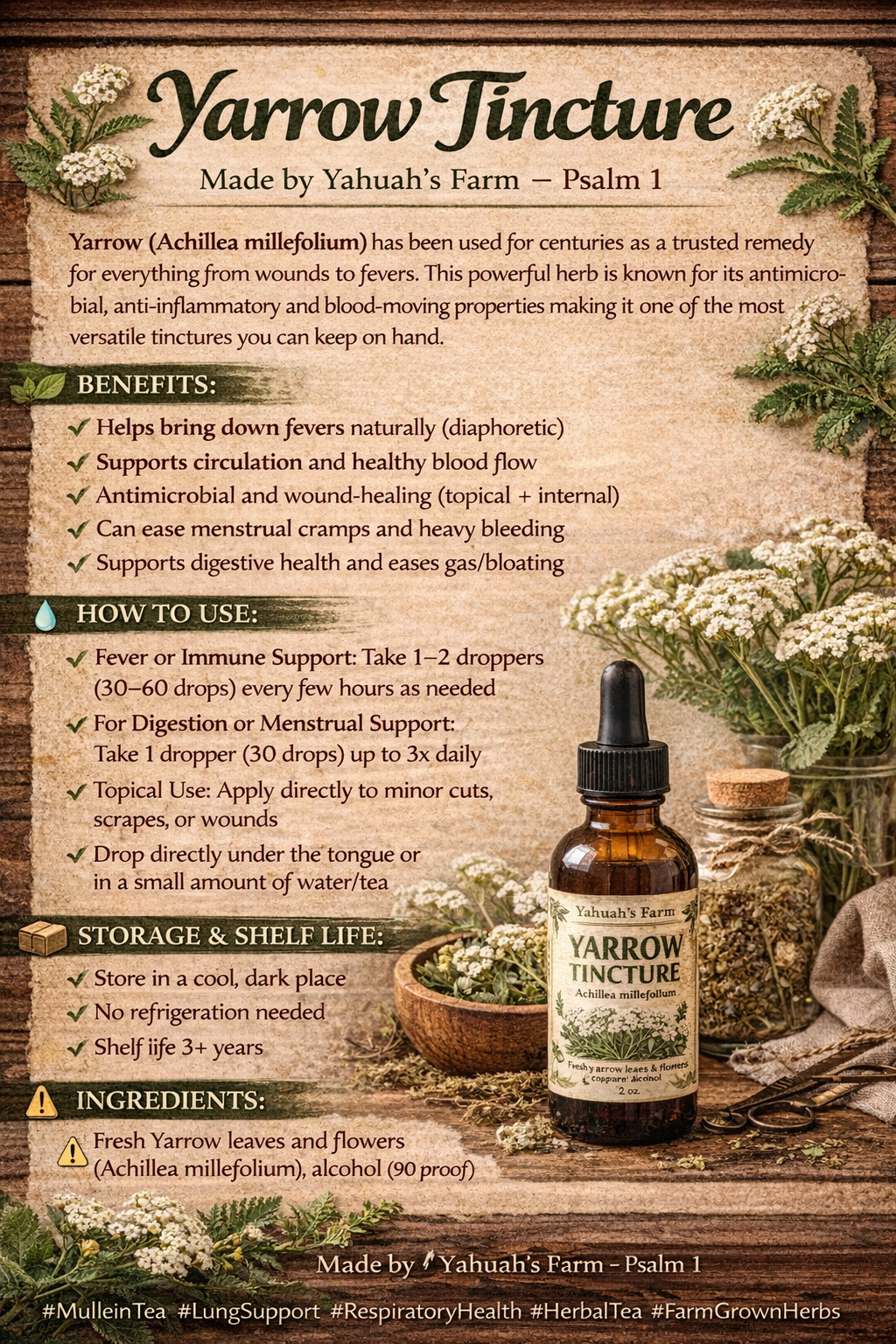 YARROW TINCTURE