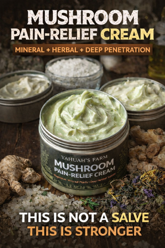 MUSHROOM PAIN-RELIEF CREAM