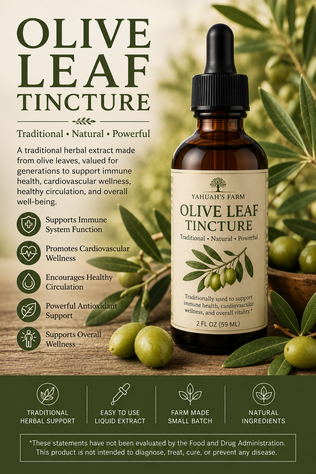 OLIVE LEAF TINCTURE