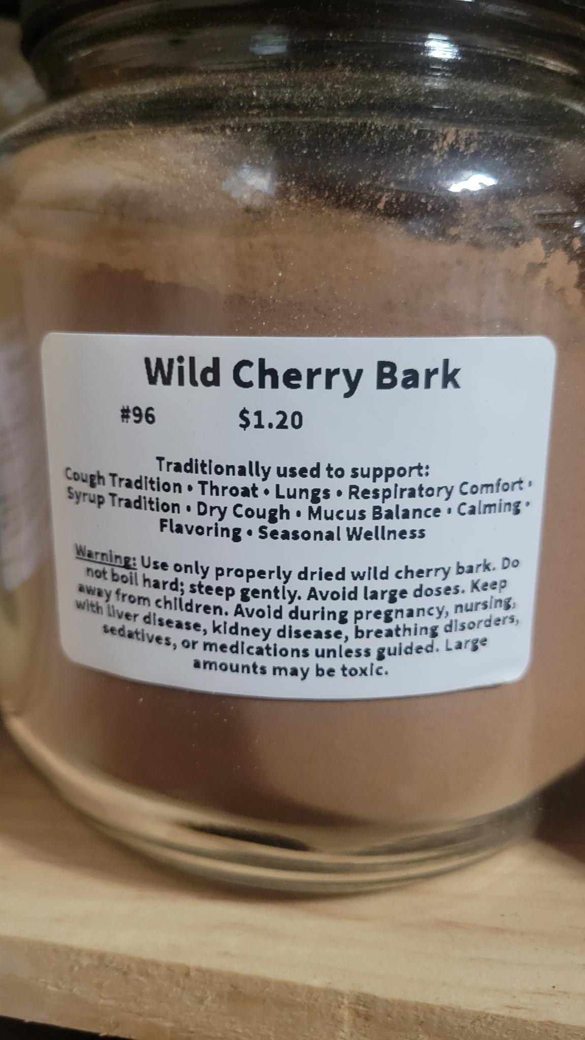 Wild Cherry Bark