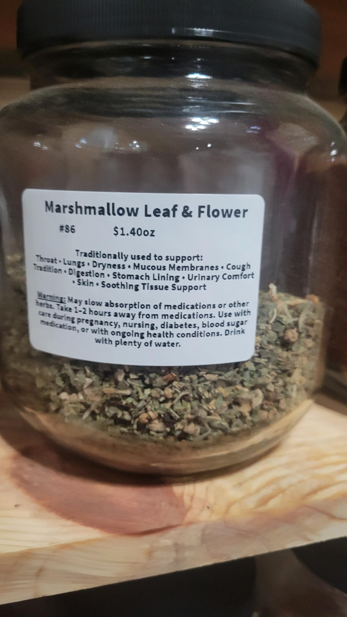 Marshmallow Leaf & Flower