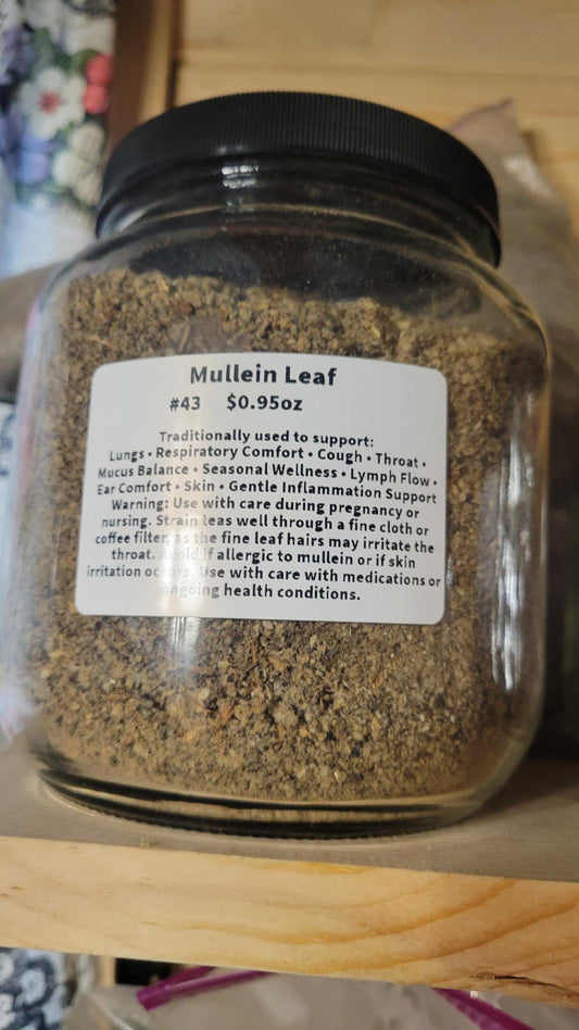 Mullein Leaf
