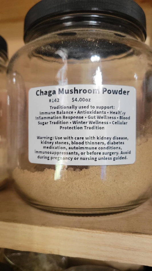 Chaga Mushroom Powder