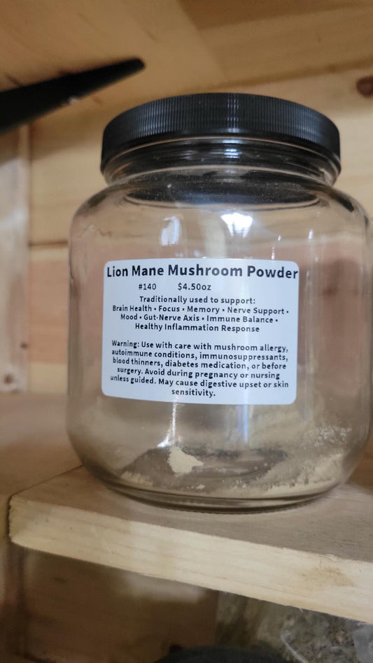 Lion’s Mane Mushroom Powder