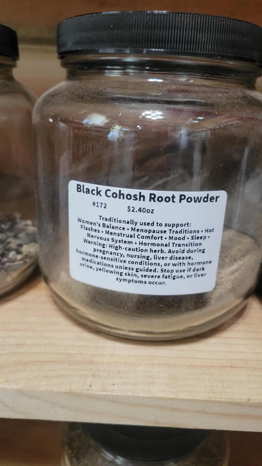 Black Cohosh Root Powder