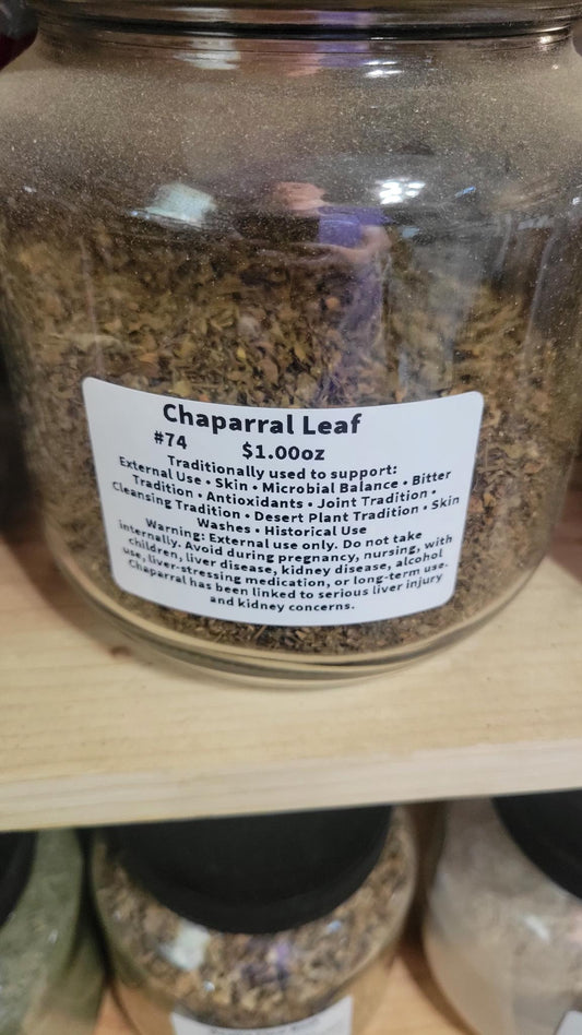 Chaparral Leaf