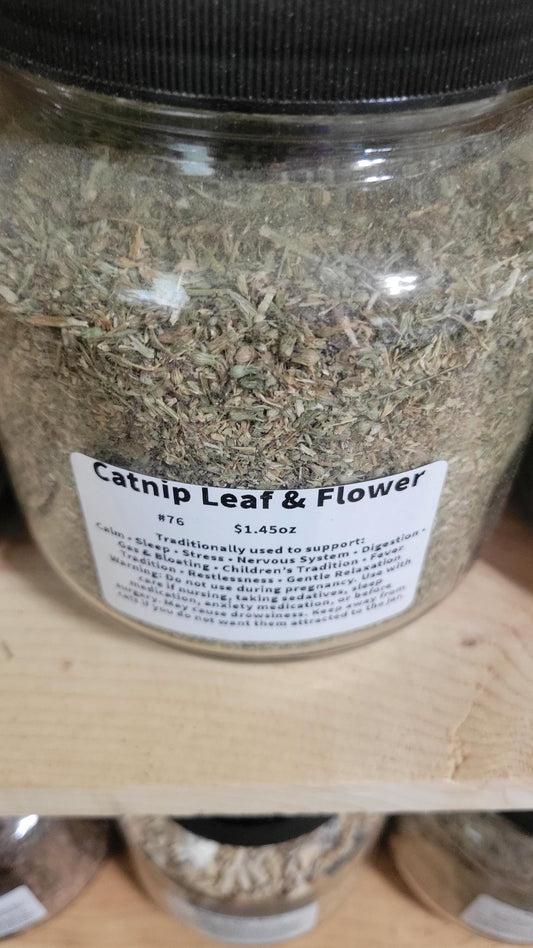Catnip Leaf & Flower