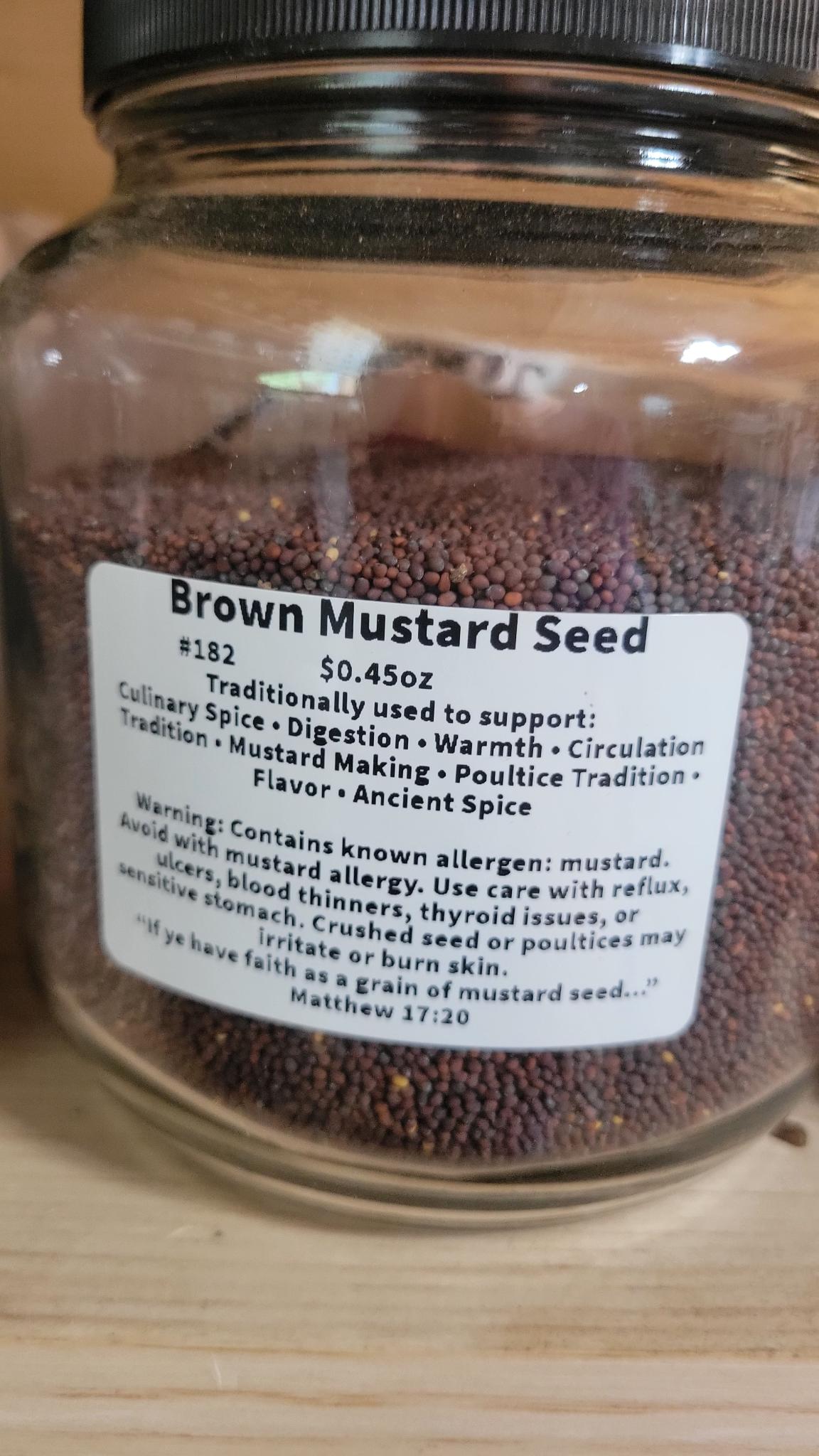 Brown Mustard Seed