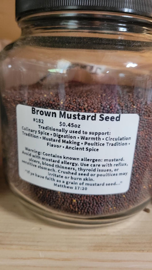 Brown Mustard Seed